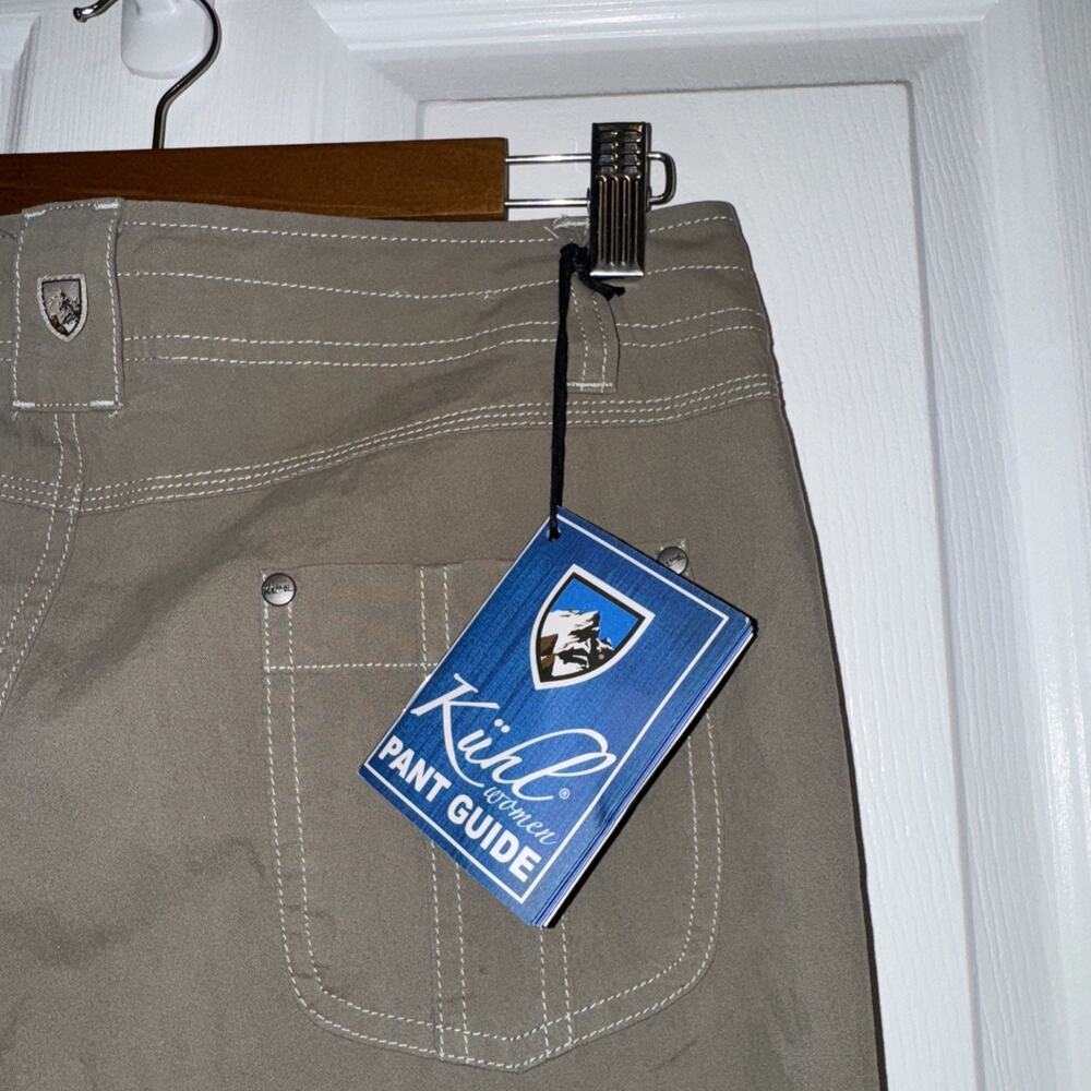 NEW Kuhl Women’s Kurve Pants Size 10 Reg Vintage Patina Dye Green Hiking Outdoor - Picture 6 of 10
